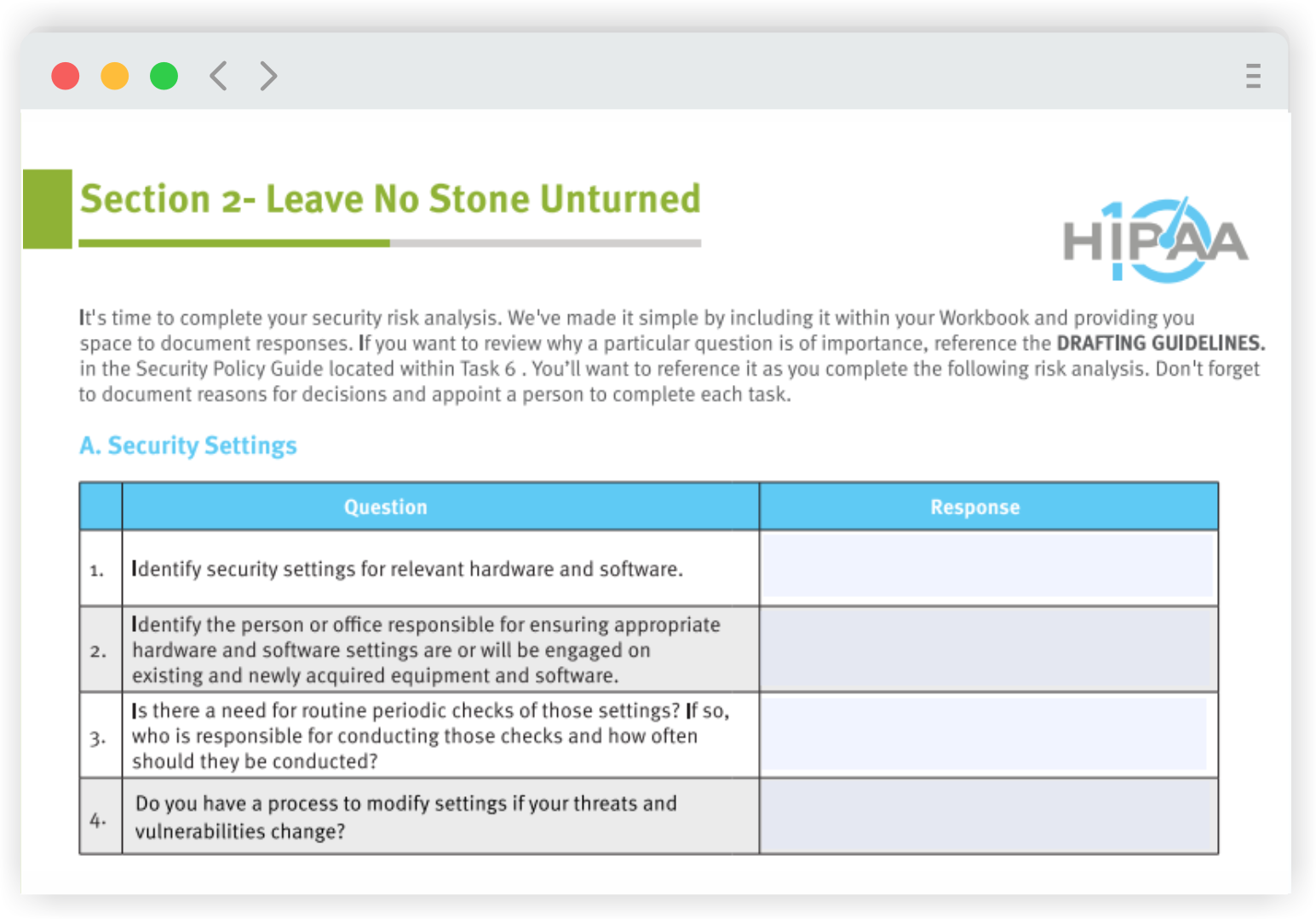 HIPAA10 Risk Analysis Carousel 2 ComplianceDashboard